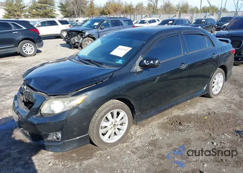2010 Toyota Corolla S from USA, damaged, VIN 2T1BU4EE4AC456485